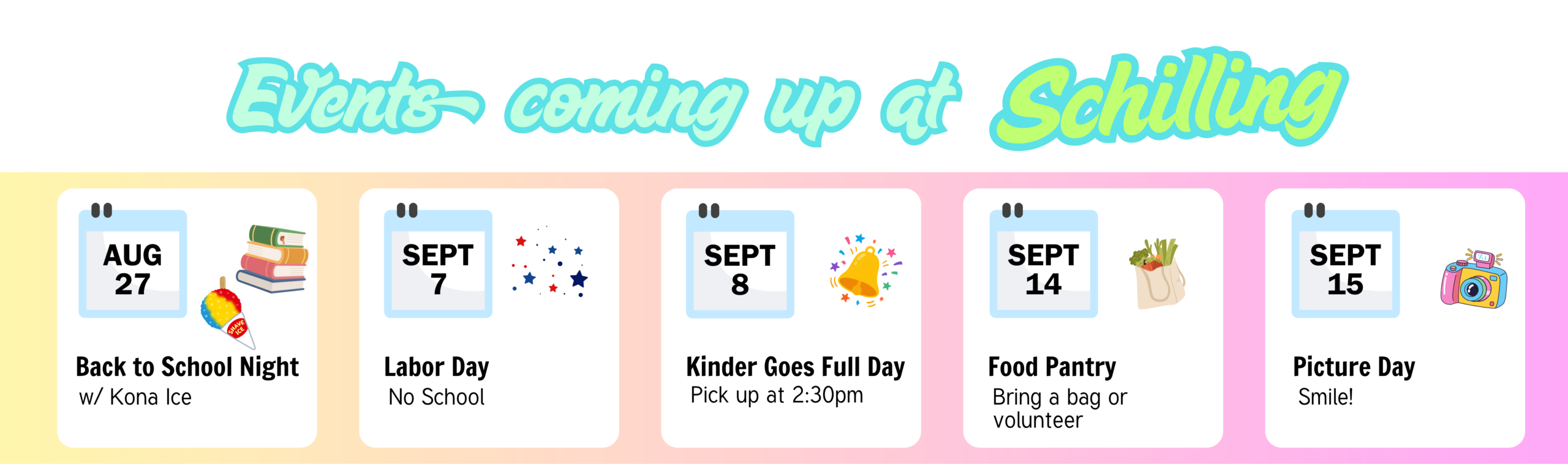 Schilling events